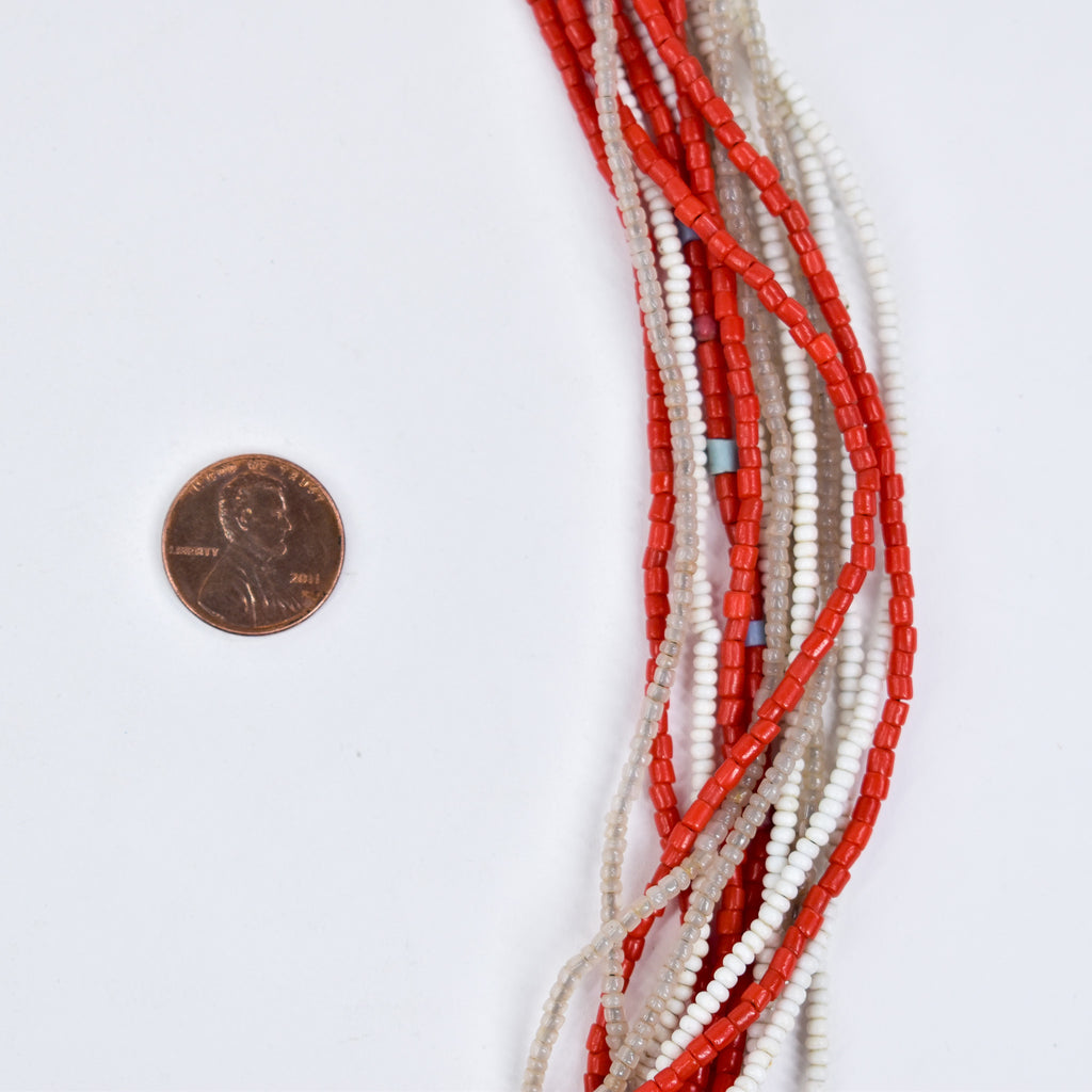 Fulani Beaded Necklace Nigeria 32 Inch