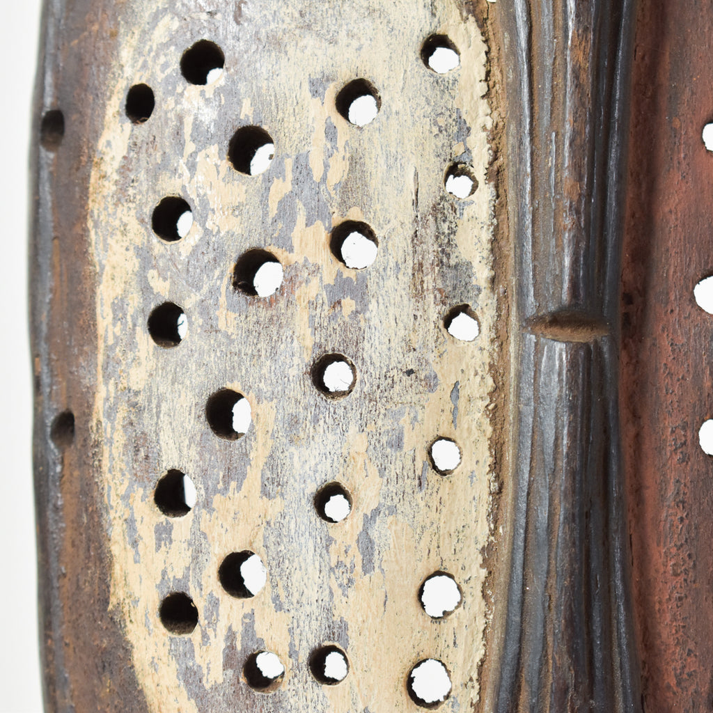 Metoko Wood Carved Mask Congo