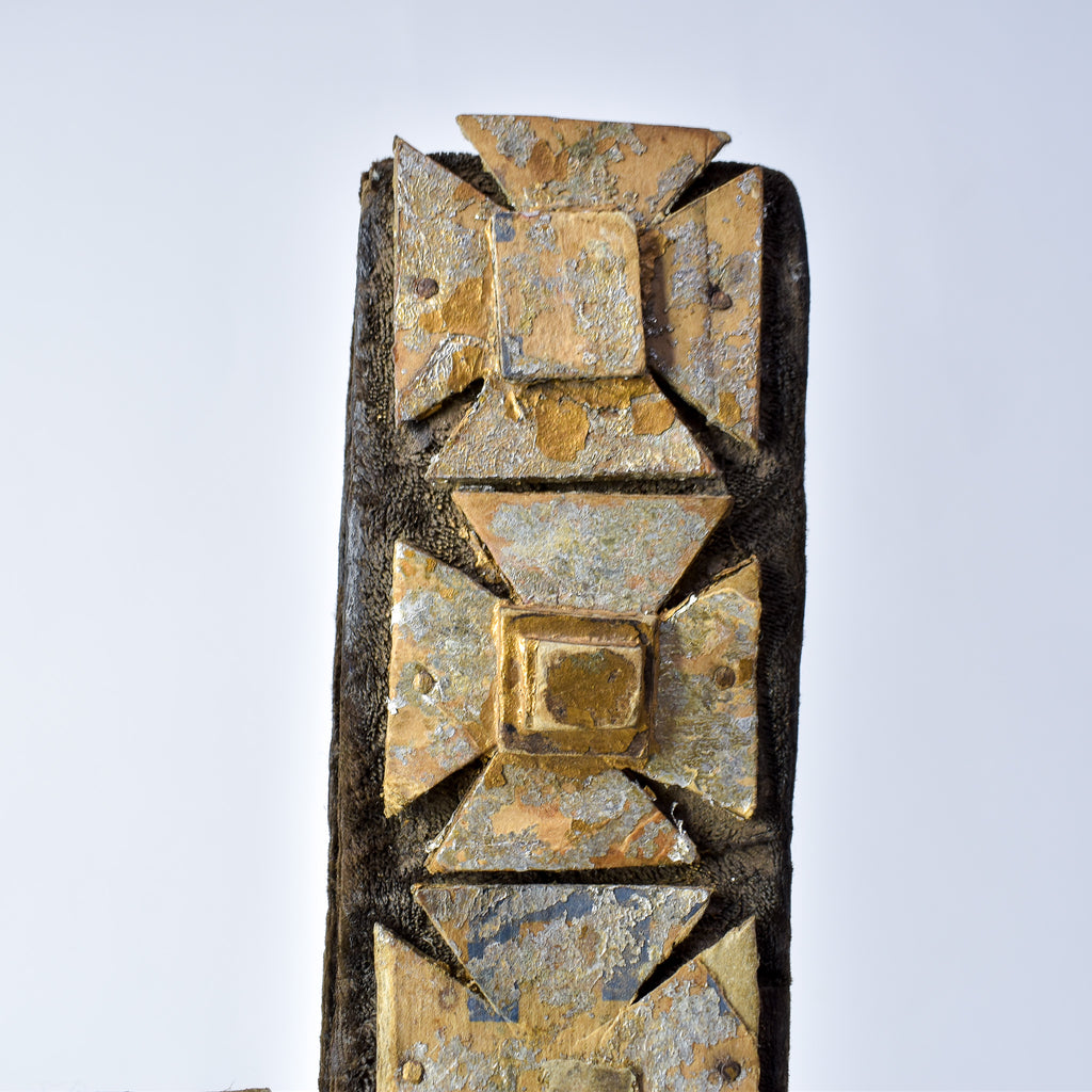 Old Asante Golden Royal Hat Ghana