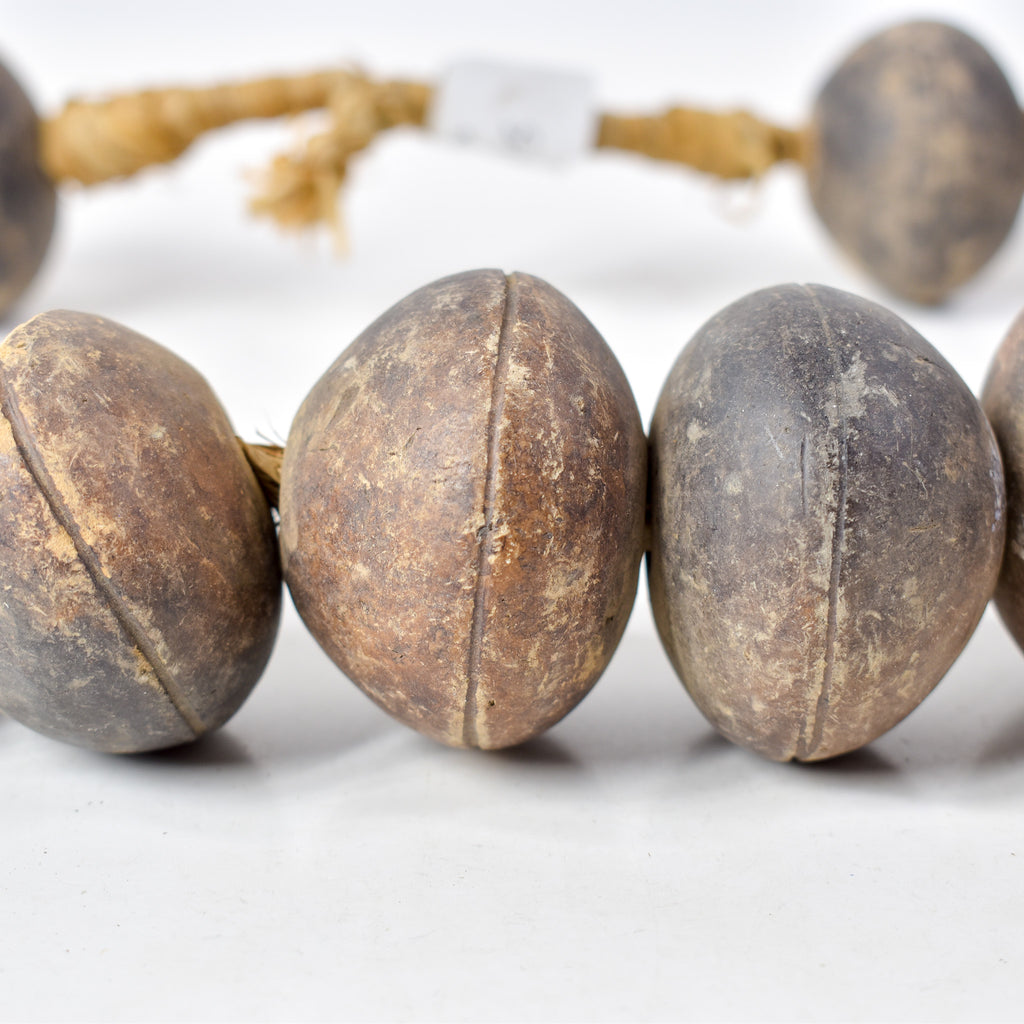 Tiv Spindle Whorl X-Large Trade Beads Nigeria 36 inch