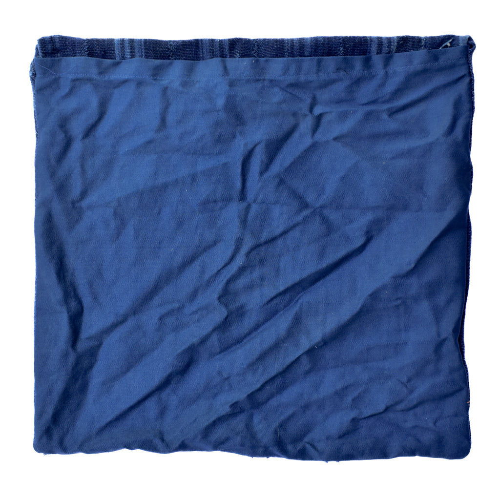 Indigo Pillow Case Textile Dogon or Mossi 16x16 Inch