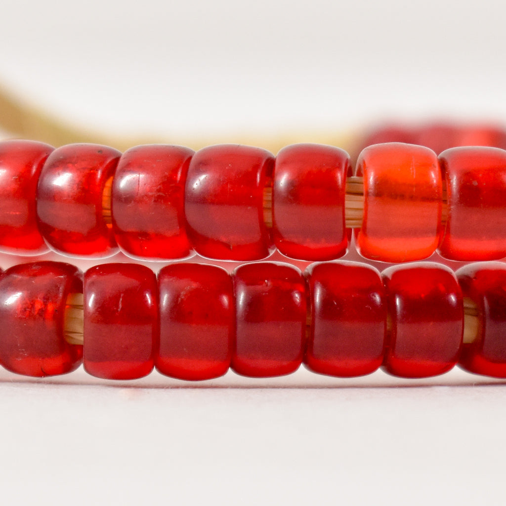 Padre Translucent Red Trade Beads