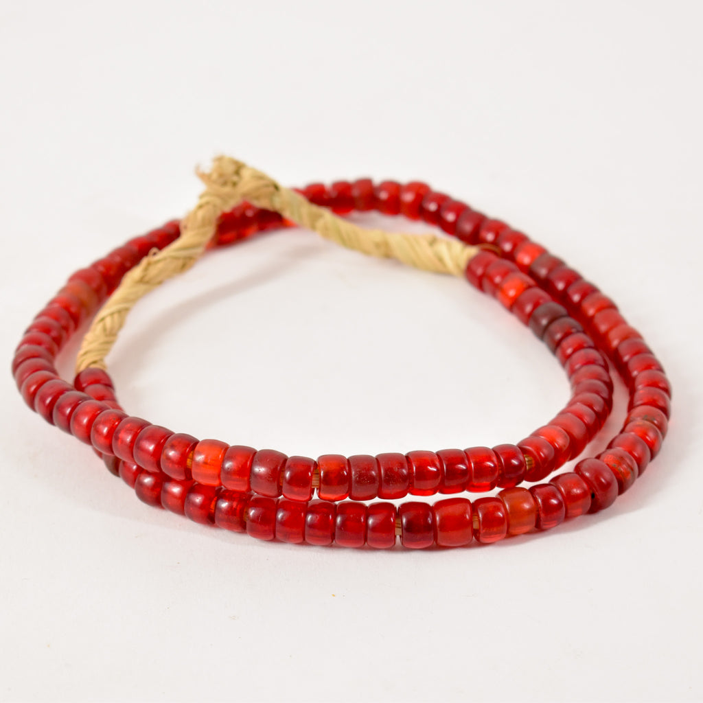 Padre Translucent Red Trade Beads