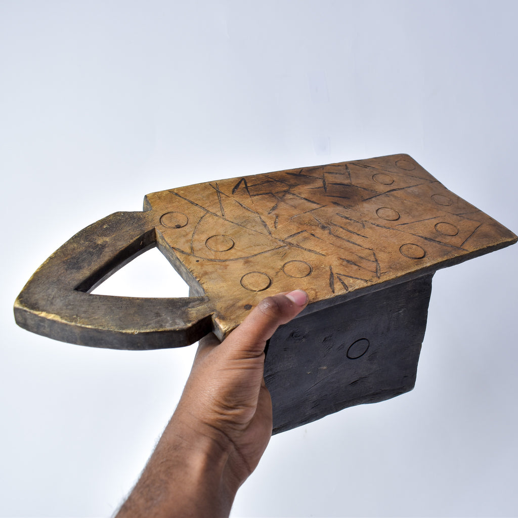 Bobo Wood Stool Burkina Faso