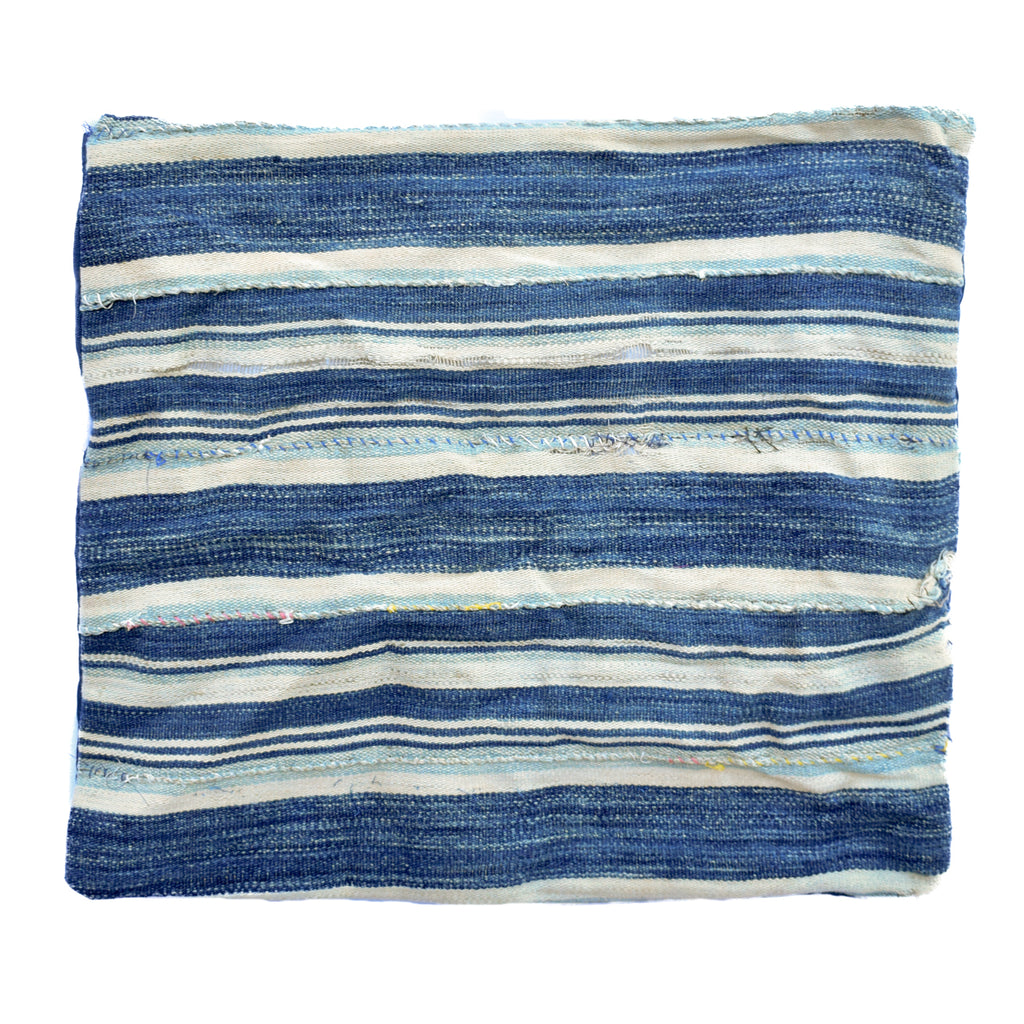 Indigo Pillow Case Textile Dogon or Mossi 15x17 Inch