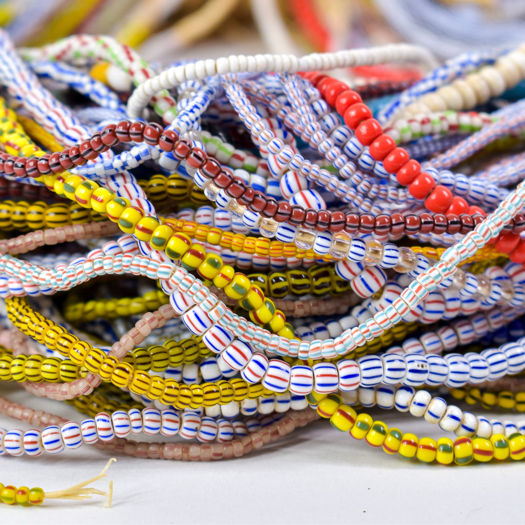 76 Strands Mixed Trade Bead Grab Bag