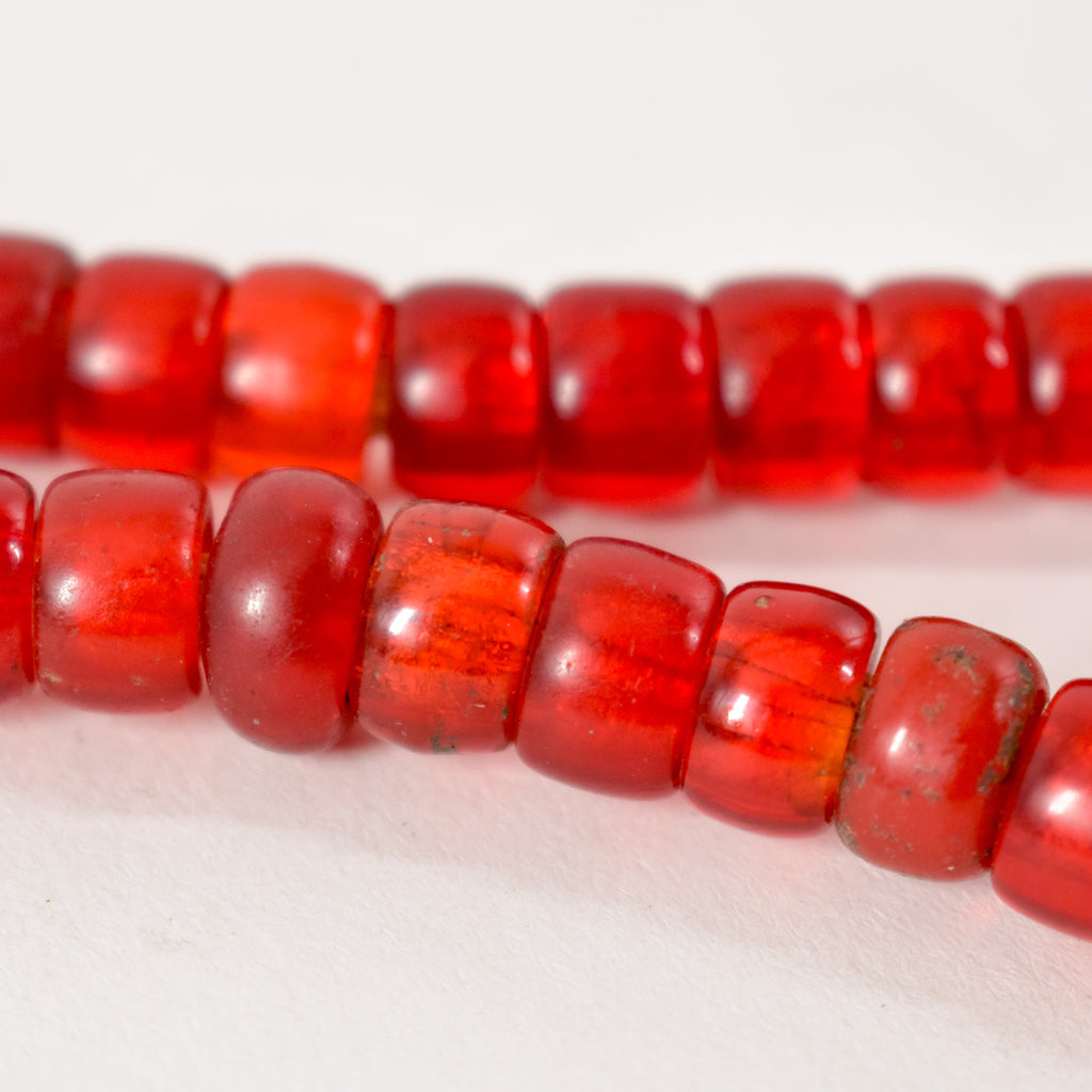 Padre Translucent Red Trade Beads