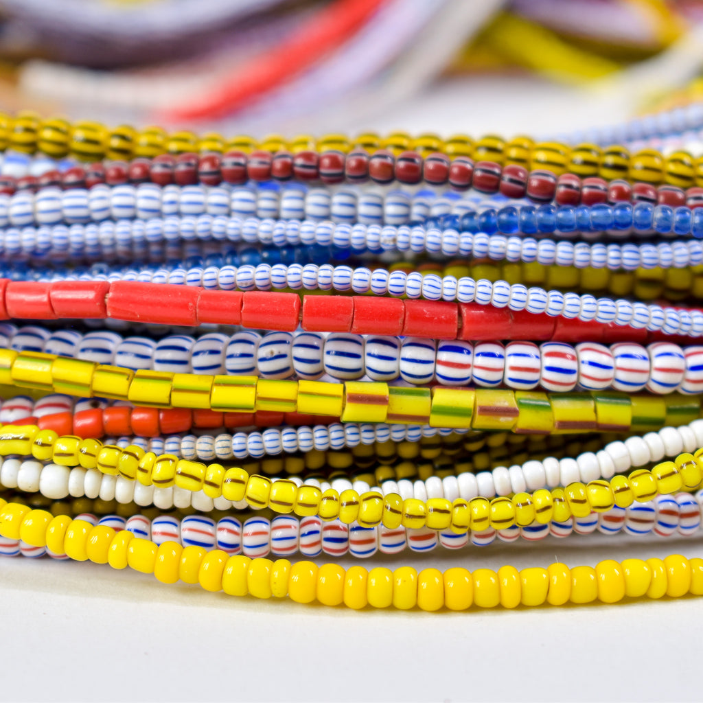 76 Strands Mixed Trade Bead Grab Bag