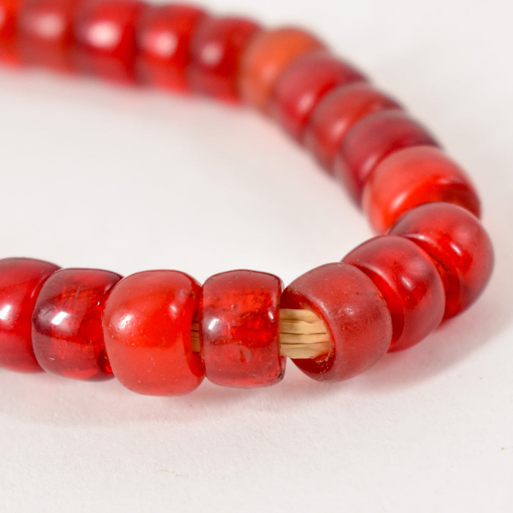 Padre Translucent Red Trade Beads