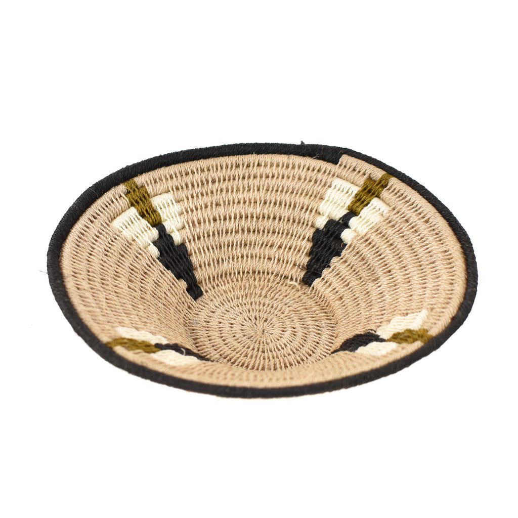 Neutral Agave Sisal Handwoven Basket Eswatini