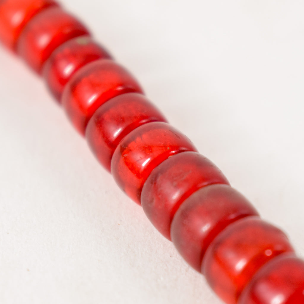 Padre Translucent Red Trade Beads