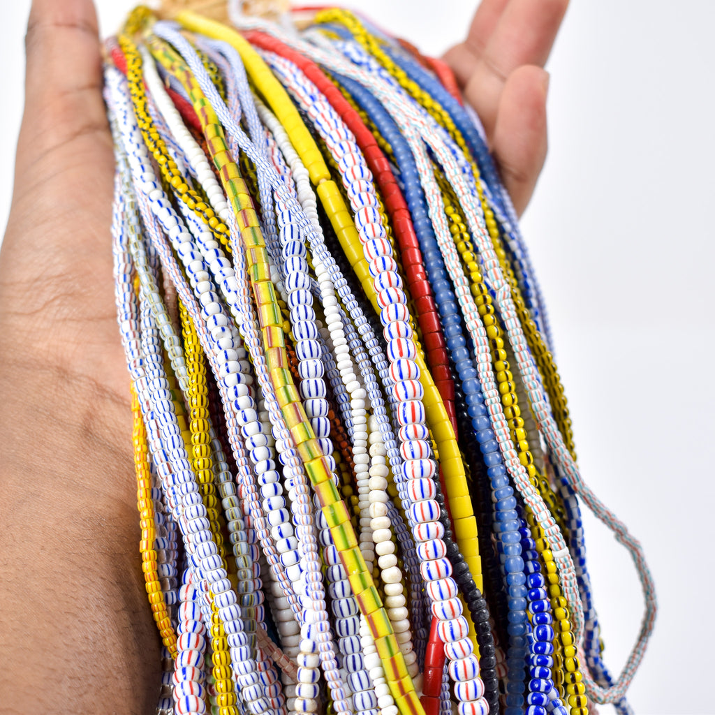 76 Strands Mixed Trade Bead Grab Bag