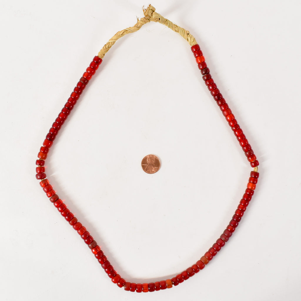 Padre Translucent Red Trade Beads