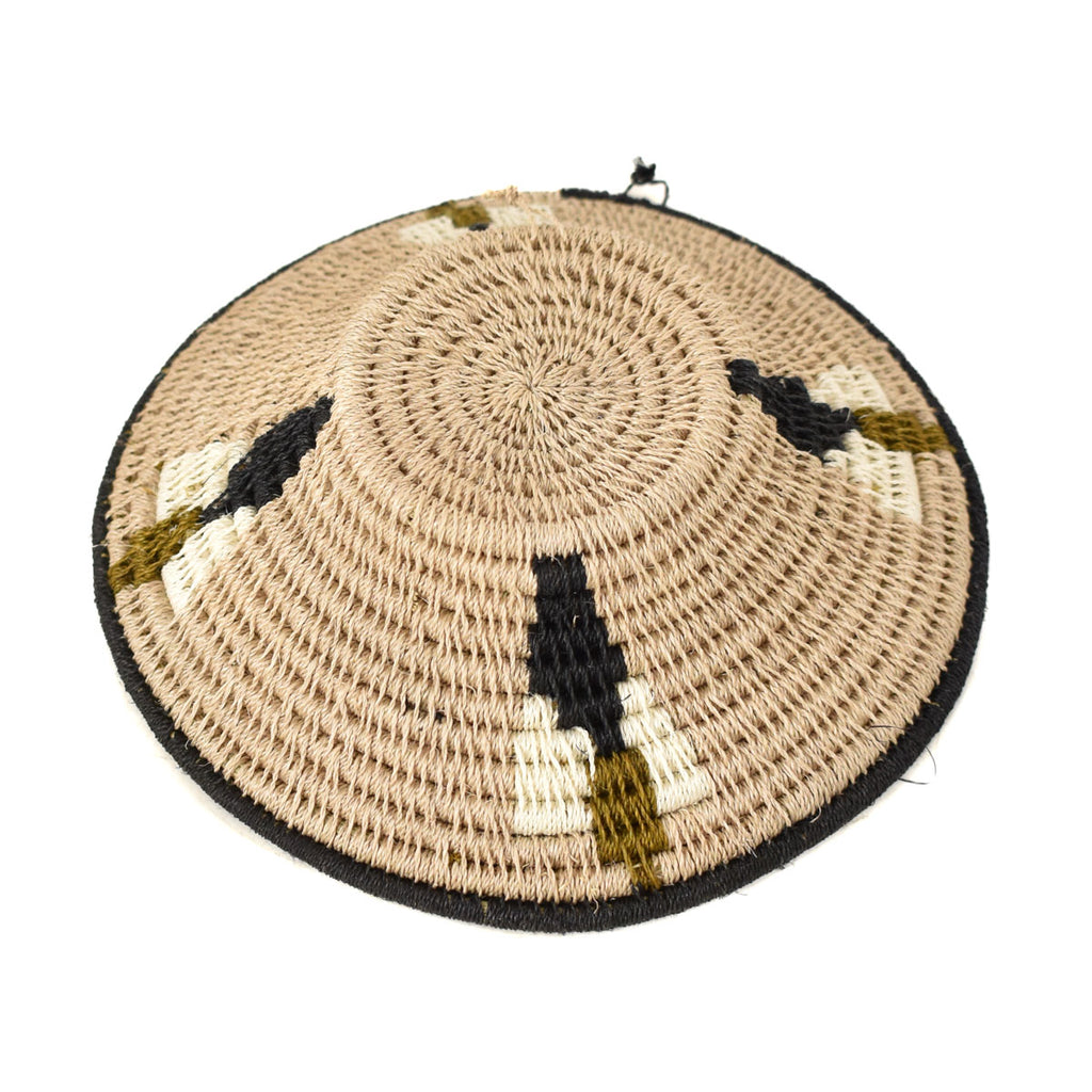 Neutral Agave Sisal Handwoven Basket Eswatini