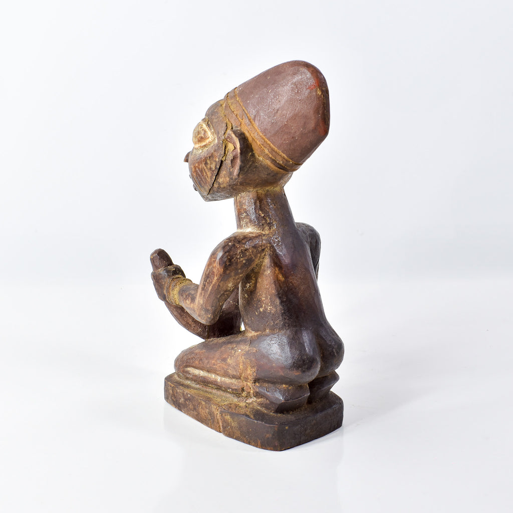 Yoruba Kneeling Figure Nigeria
