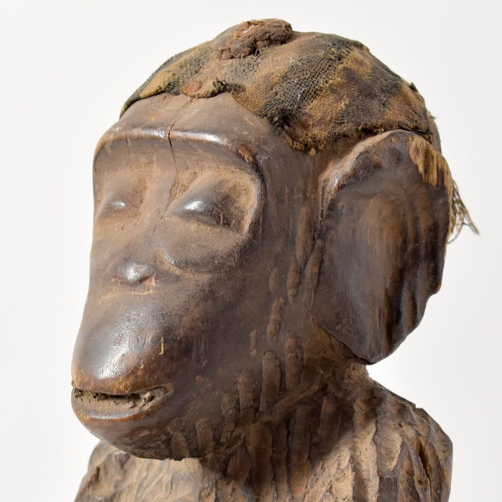 Baule Mbra Monkey Figure Cote d'Ivoire