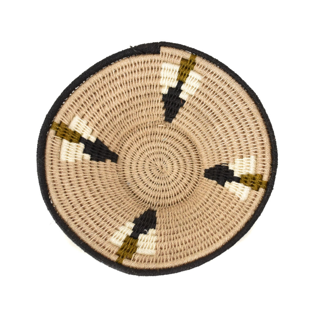 Neutral Agave Sisal Handwoven Basket Eswatini