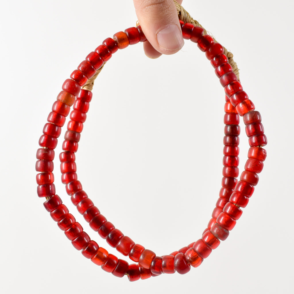 Padre Translucent Red Trade Beads