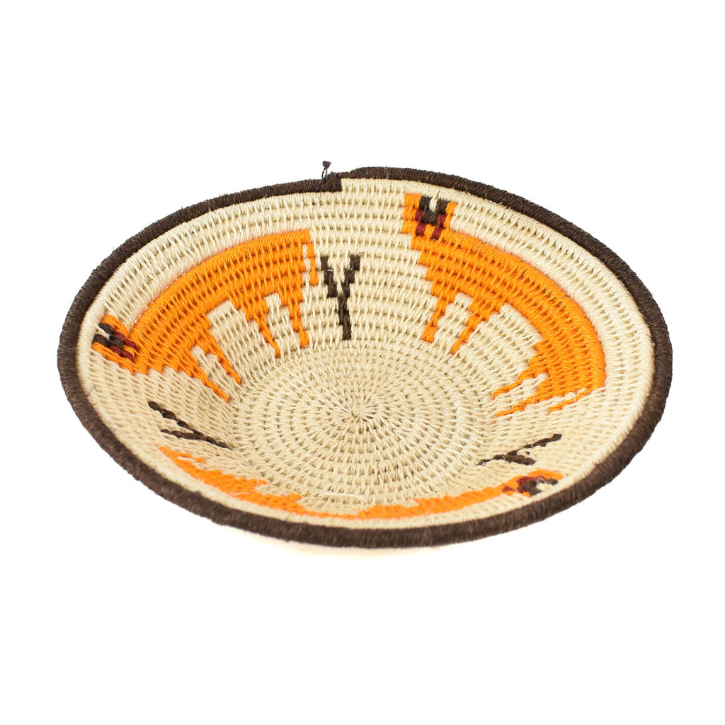 Animal Agave Sisal Handwoven Basket Eswatini