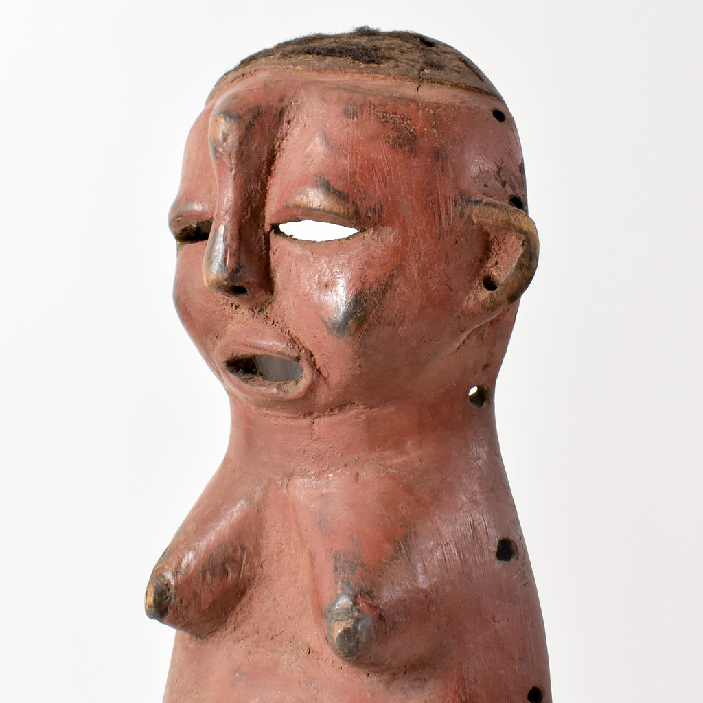 Makonde Miniature Pregnant Belly Mask Tanzania