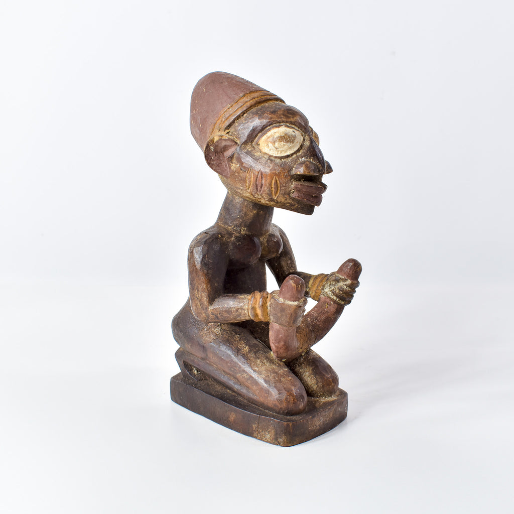 Yoruba Kneeling Figure Nigeria