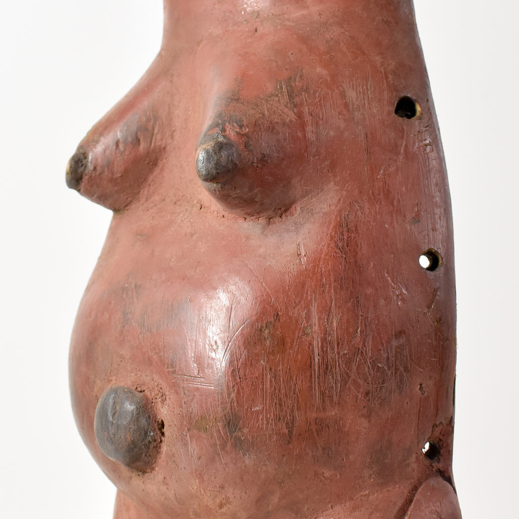 Makonde Miniature Pregnant Belly Mask Tanzania