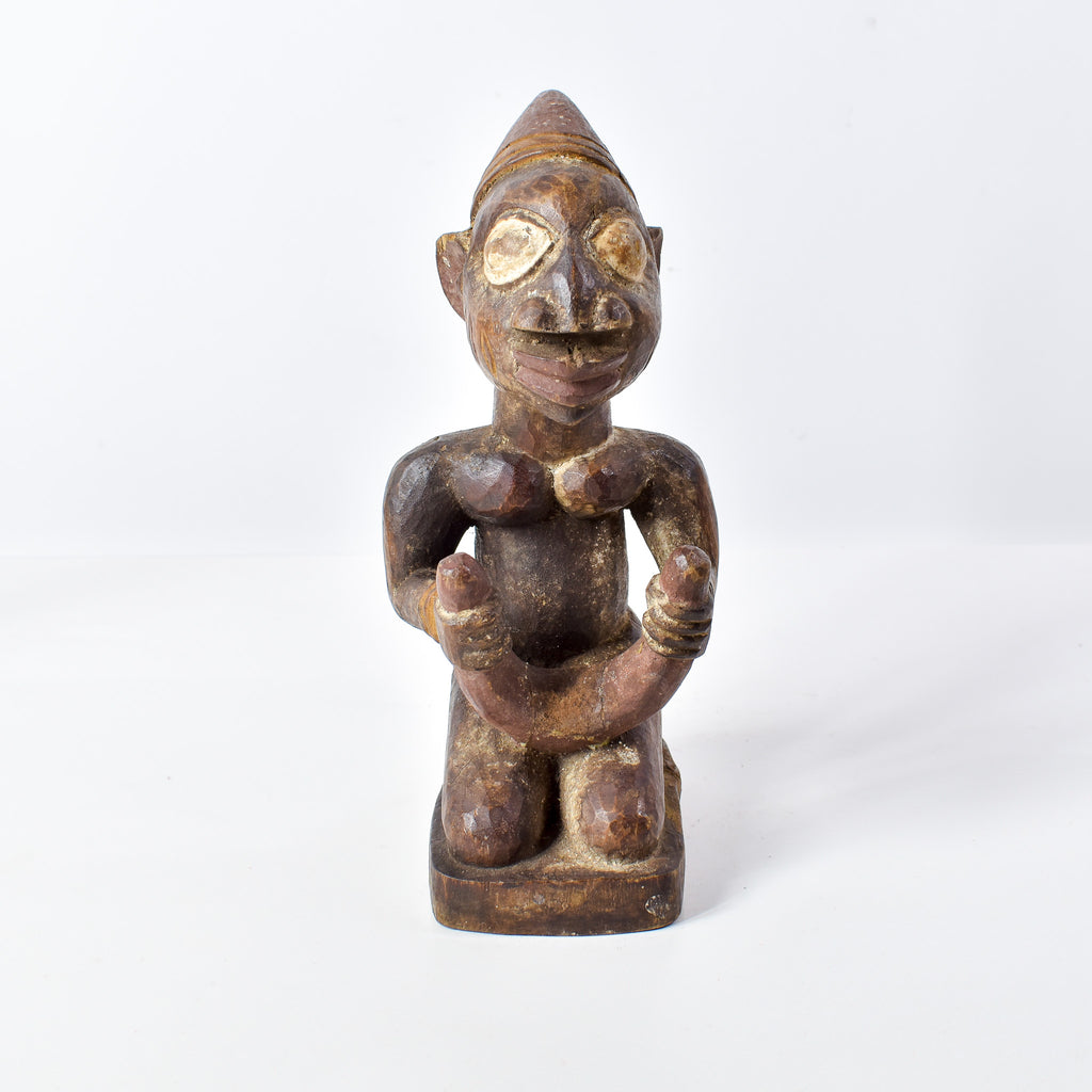 Yoruba Kneeling Figure Nigeria