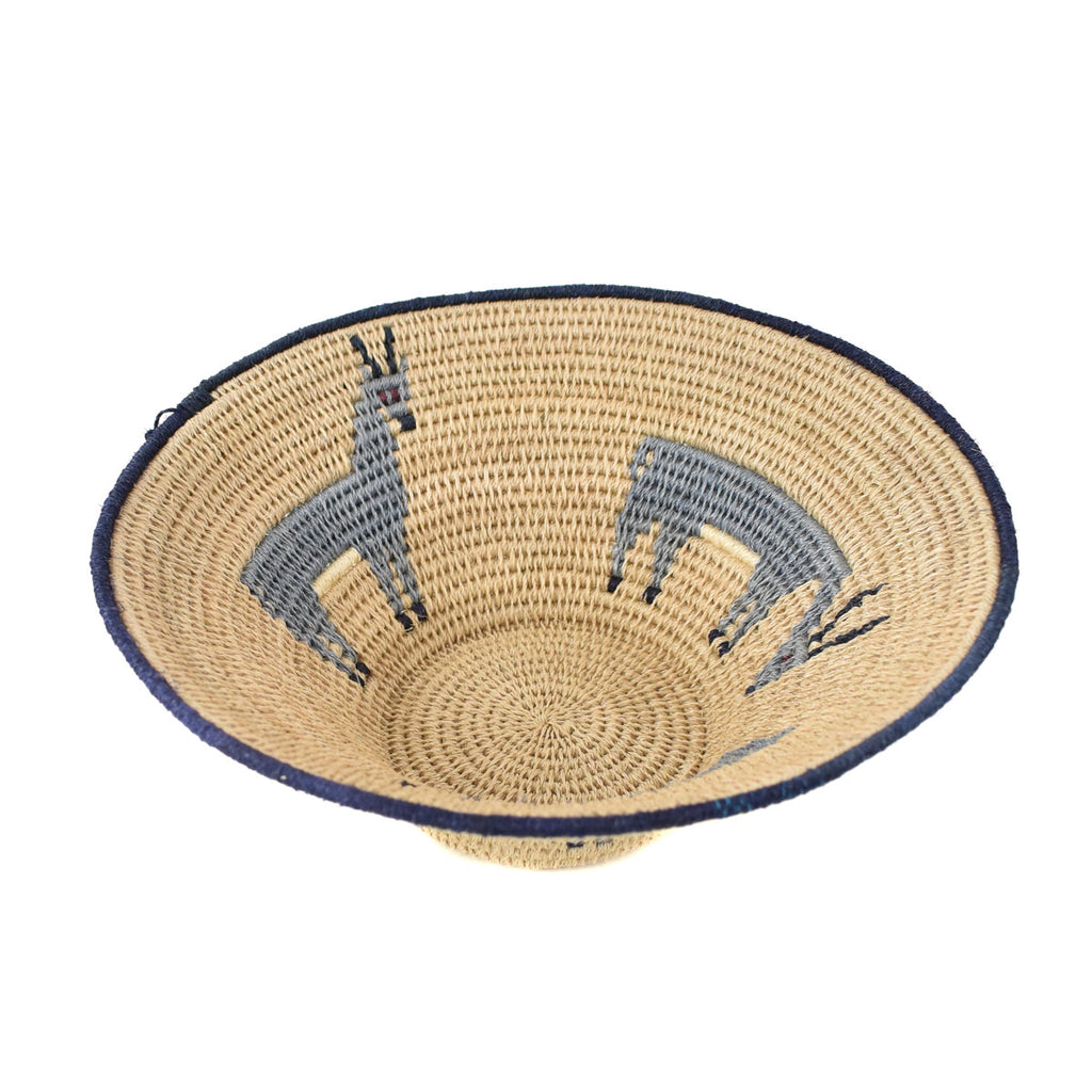 Antelope Sisal Handwoven Basket Eswatini