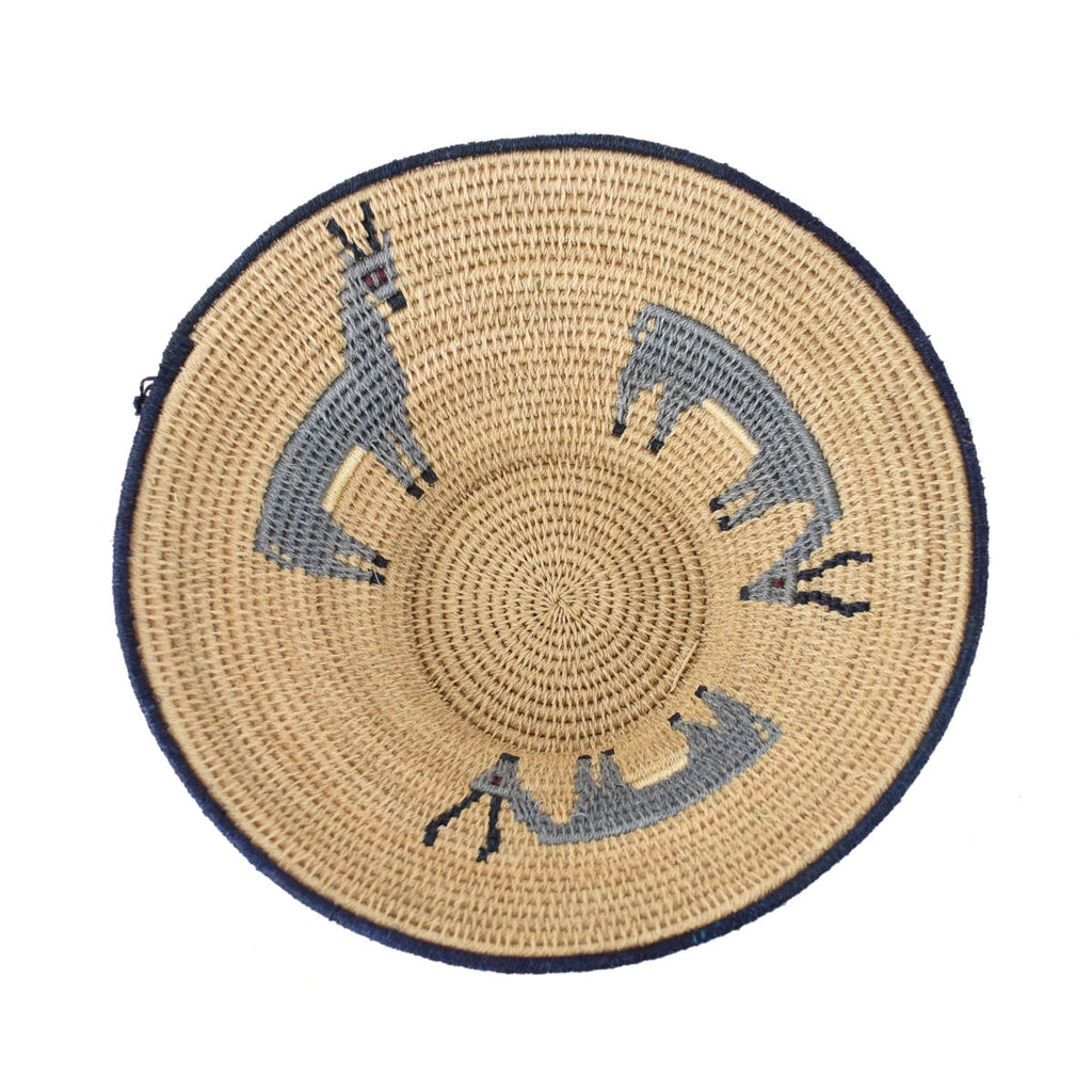 Antelope Sisal Handwoven Basket Eswatini