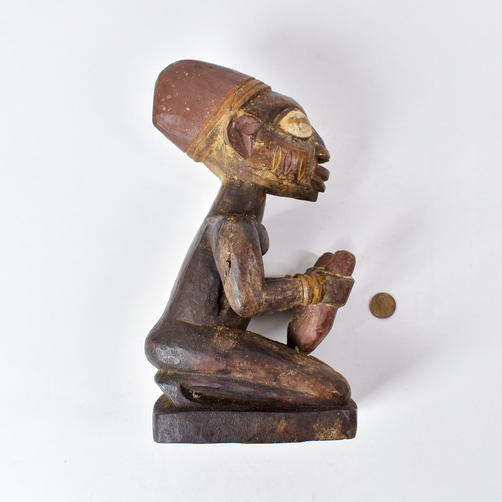 Yoruba Kneeling Figure Nigeria