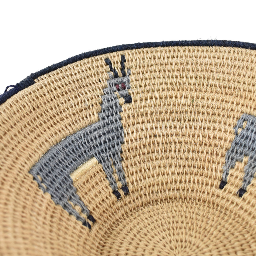 Antelope Sisal Handwoven Basket Eswatini