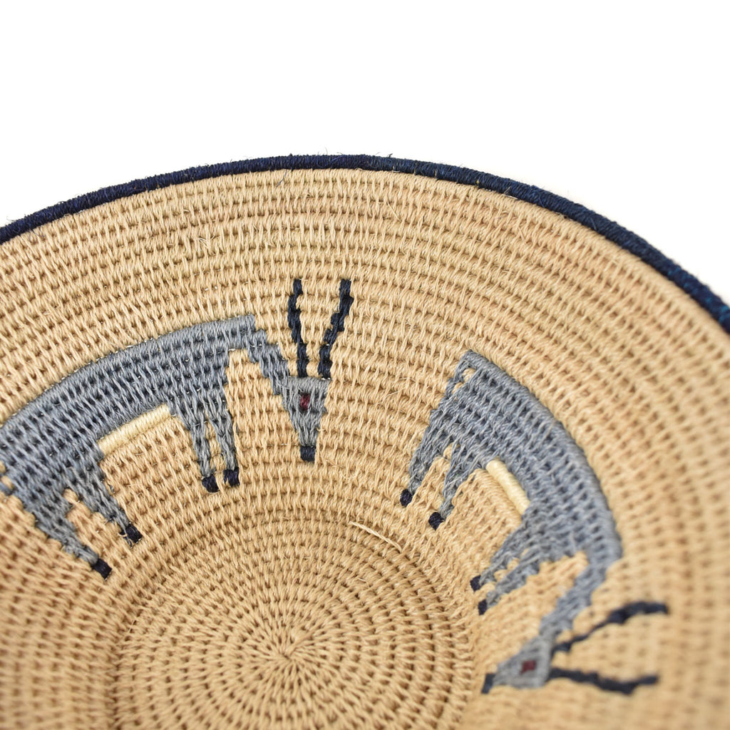 Antelope Sisal Handwoven Basket Eswatini