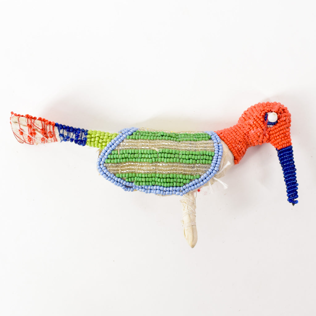 Yoruba Multicolor Beaded Bird Nigeria