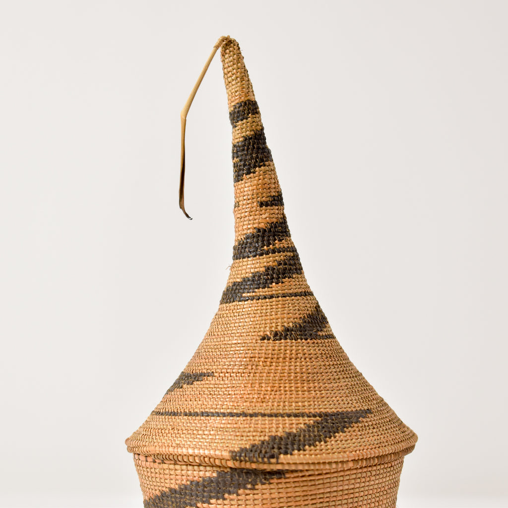 Tutsi Basket with Lid Rwanda