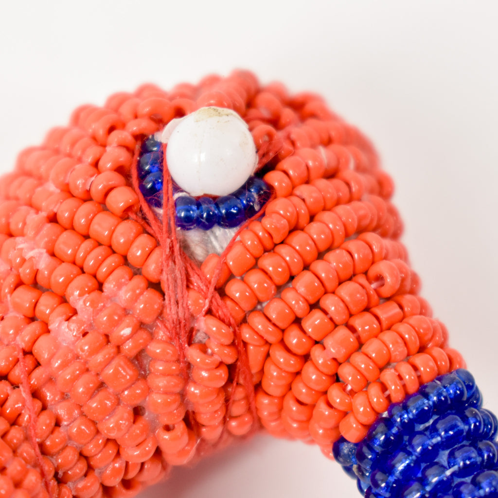 Yoruba Multicolor Beaded Bird Nigeria