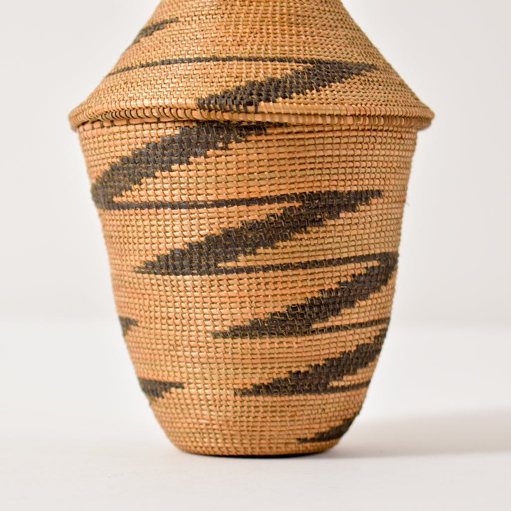 Tutsi Basket with Lid Rwanda