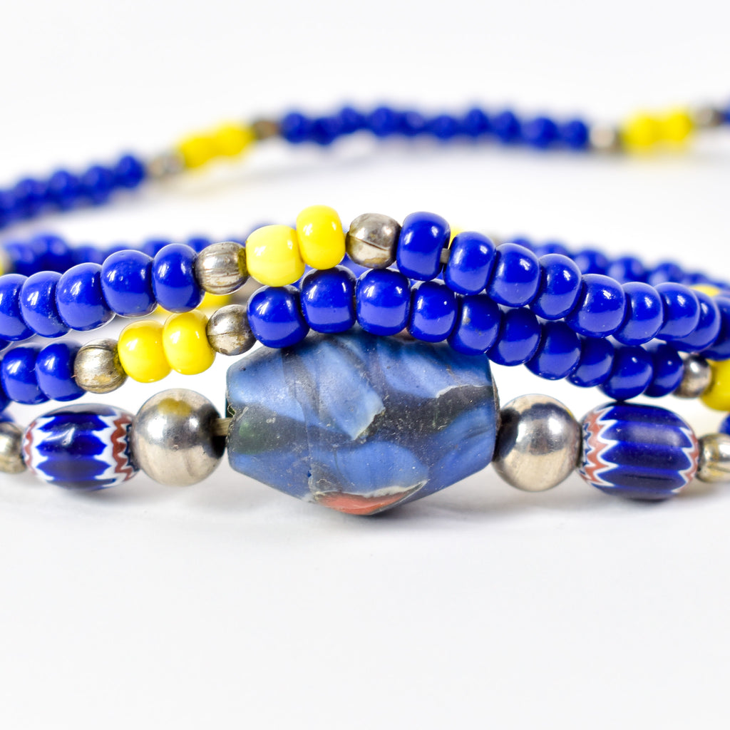 Mixed Venetian Trade Bead Necklace Henry Collection