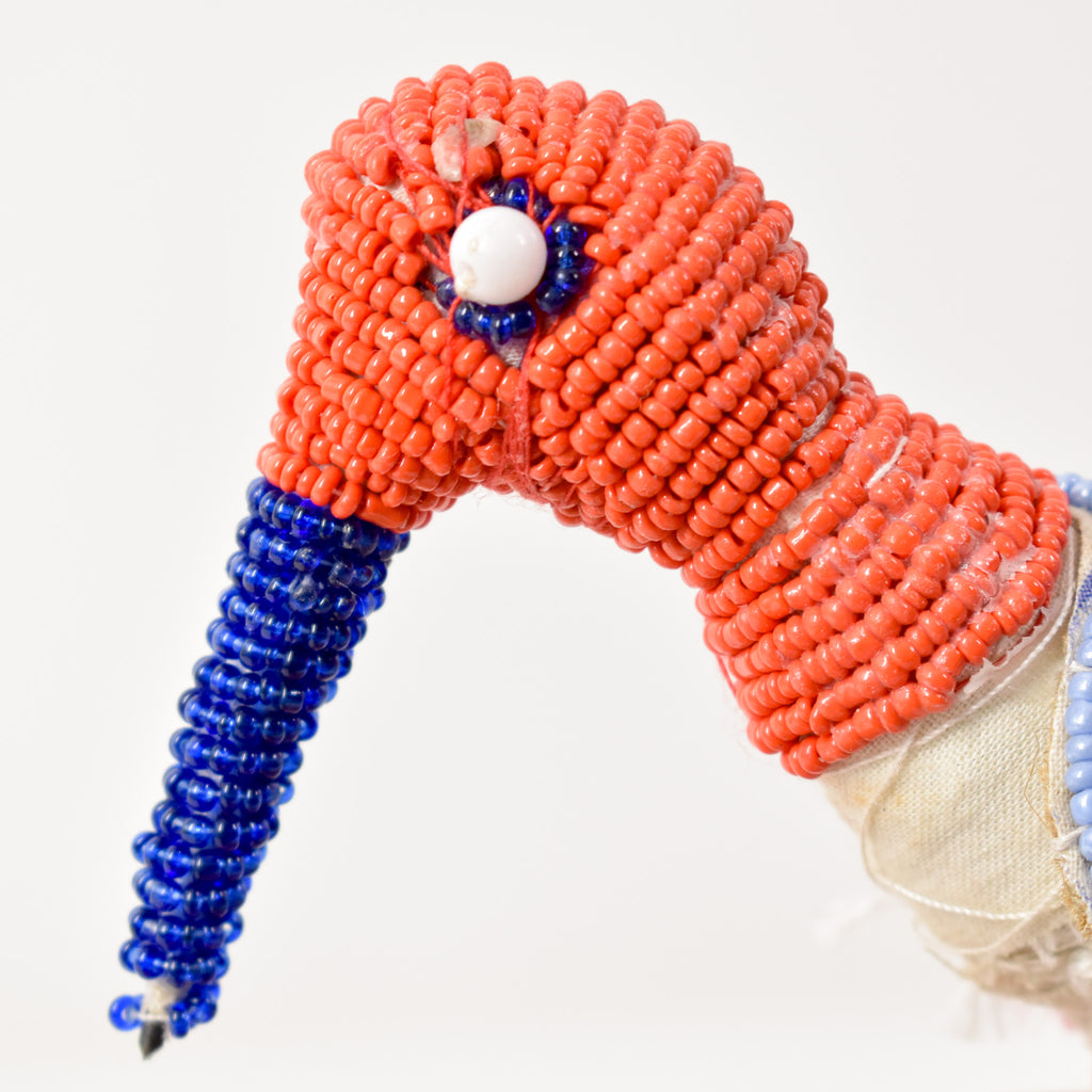Yoruba Multicolor Beaded Bird Nigeria