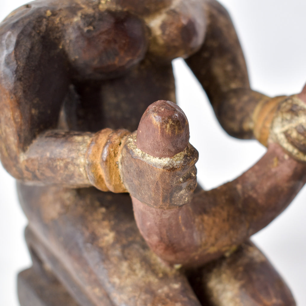 Yoruba Kneeling Figure Nigeria