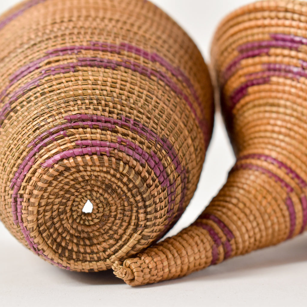 Tutsi Basket with Lid Rwanda