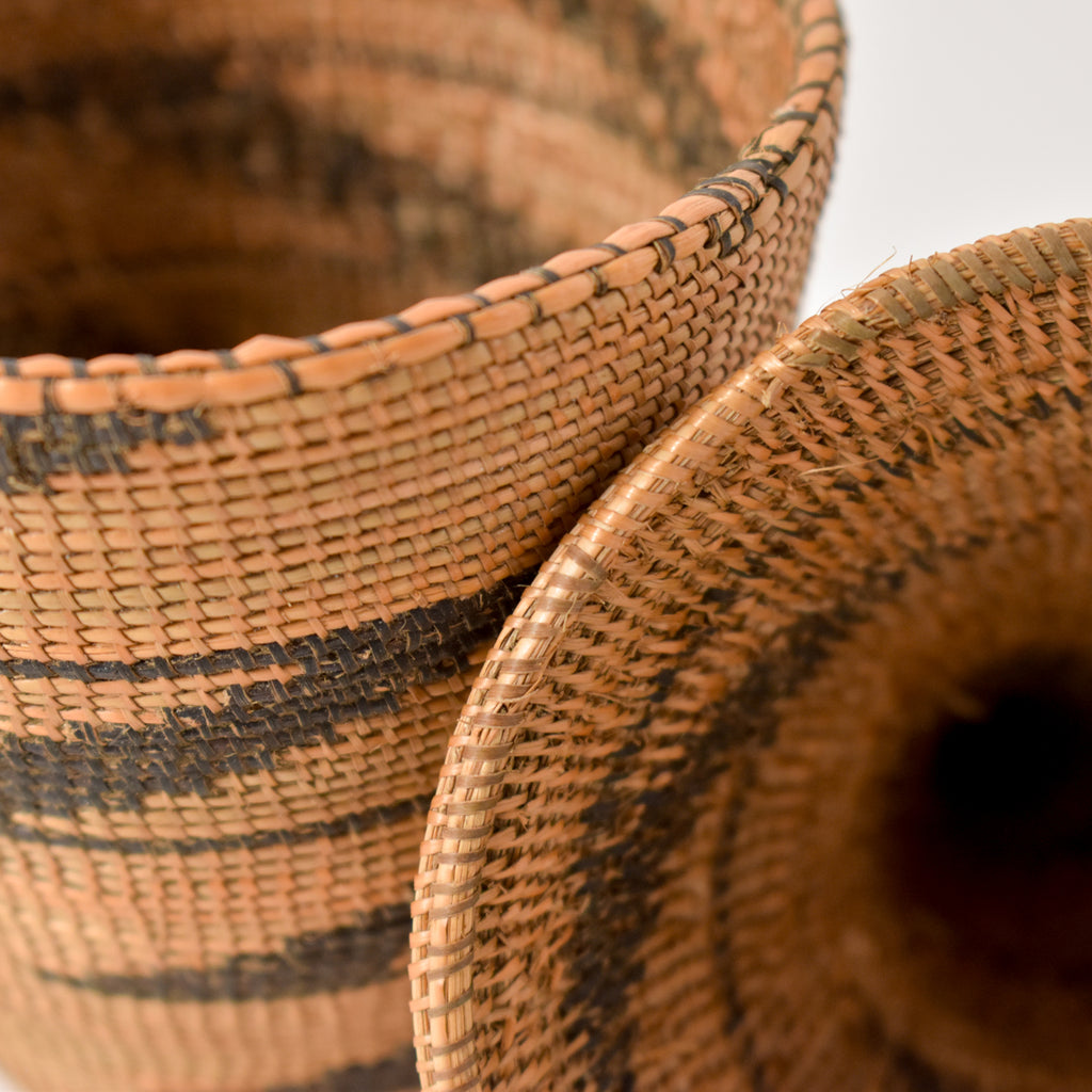 Tutsi Basket with Lid Rwanda