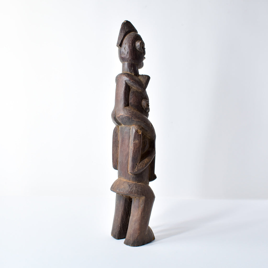 Yaka Double Figure Standing Congo