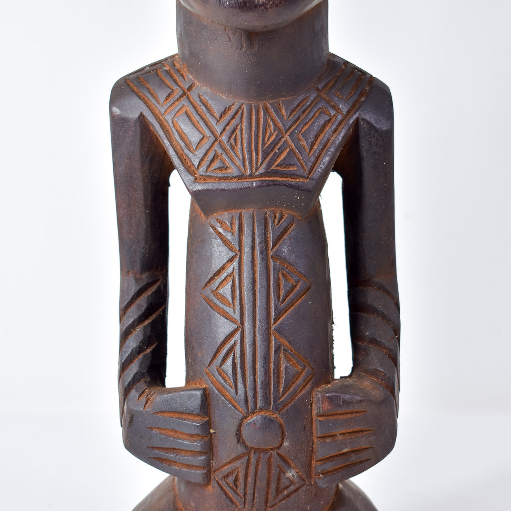 Ndengese Male Wooden Figure Congo