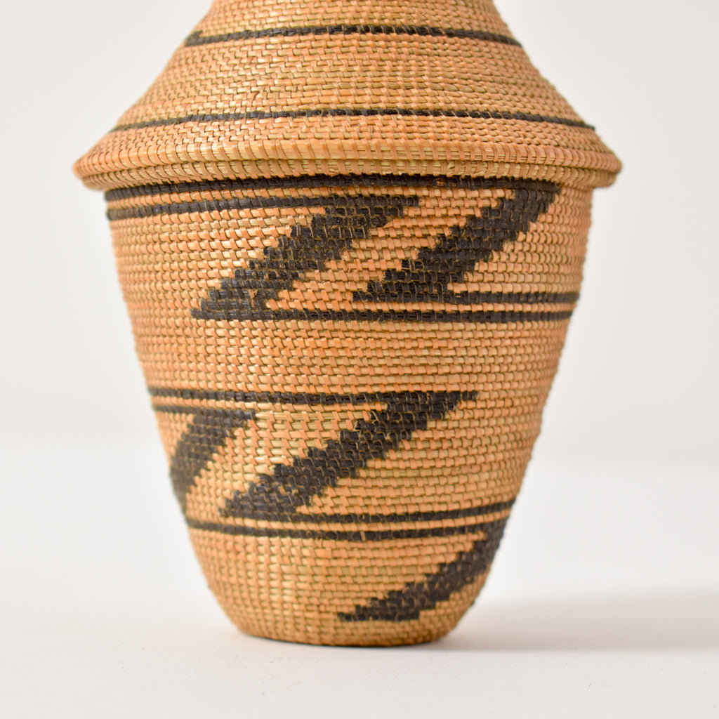 Tutsi Basket with Lid Rwanda