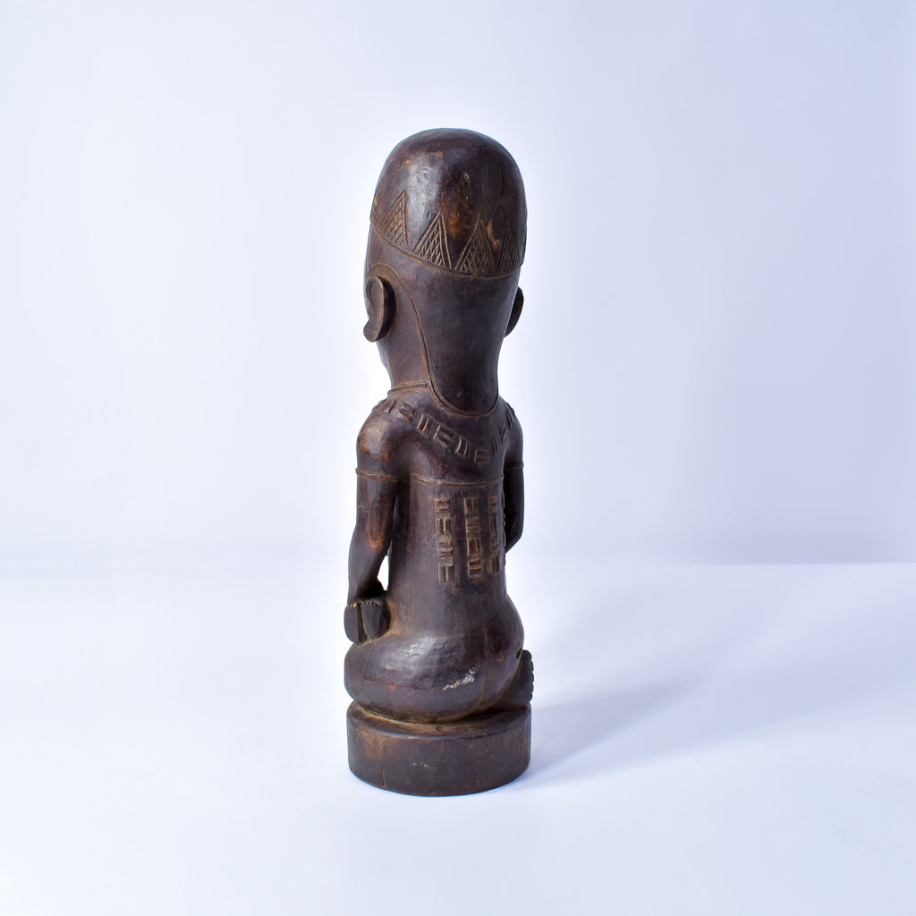 Kongo Maternity Figure on Base Congo