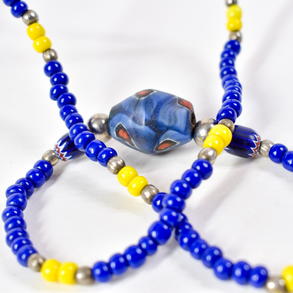 Mixed Venetian Trade Bead Necklace Henry Collection
