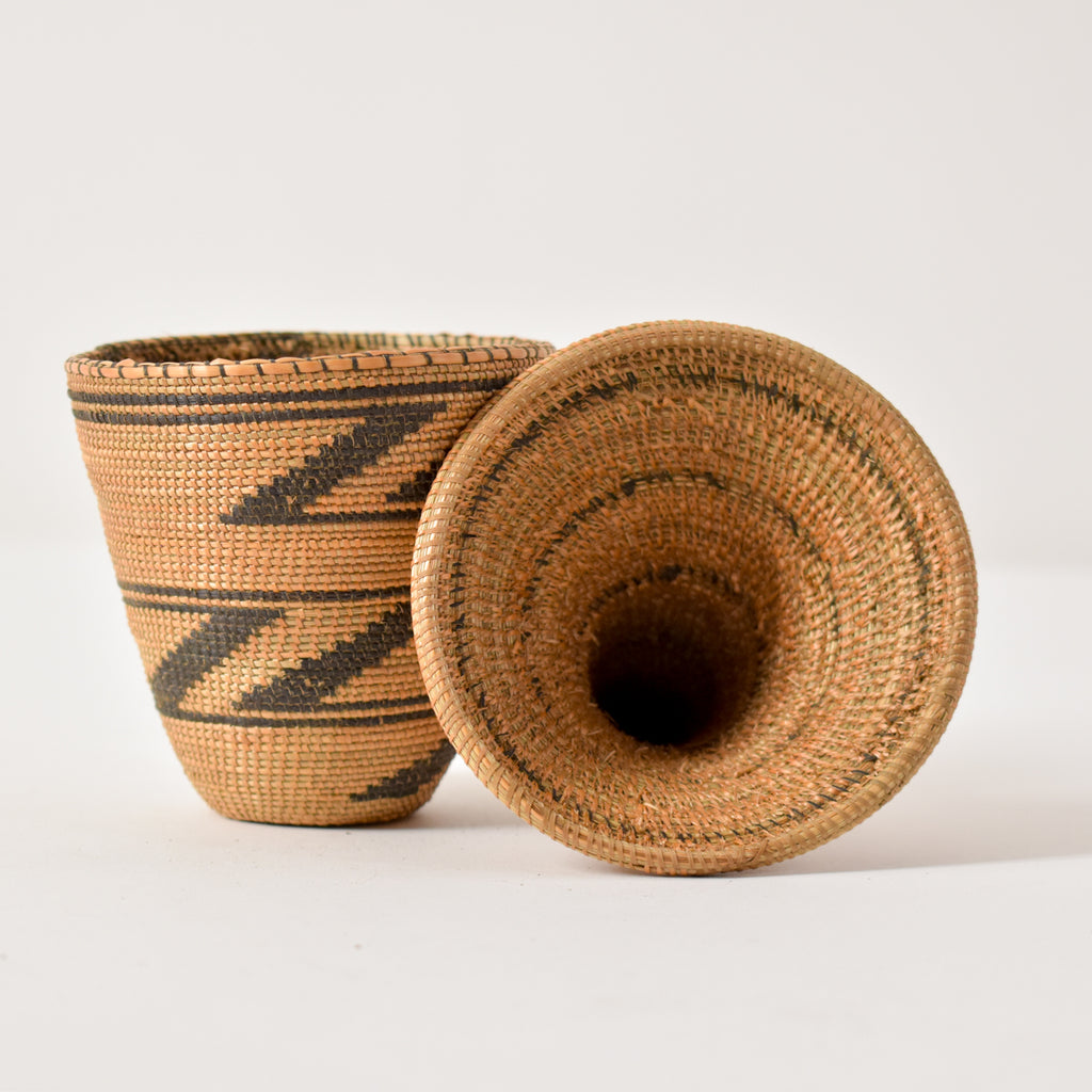 Tutsi Basket with Lid Rwanda