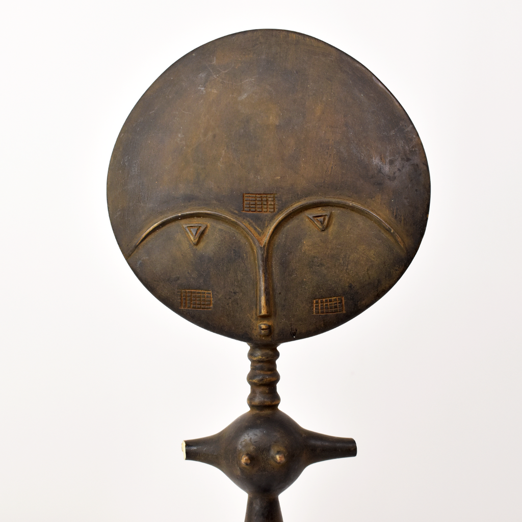 Asante Akua'ba Fertility Doll With Beads Ghana 