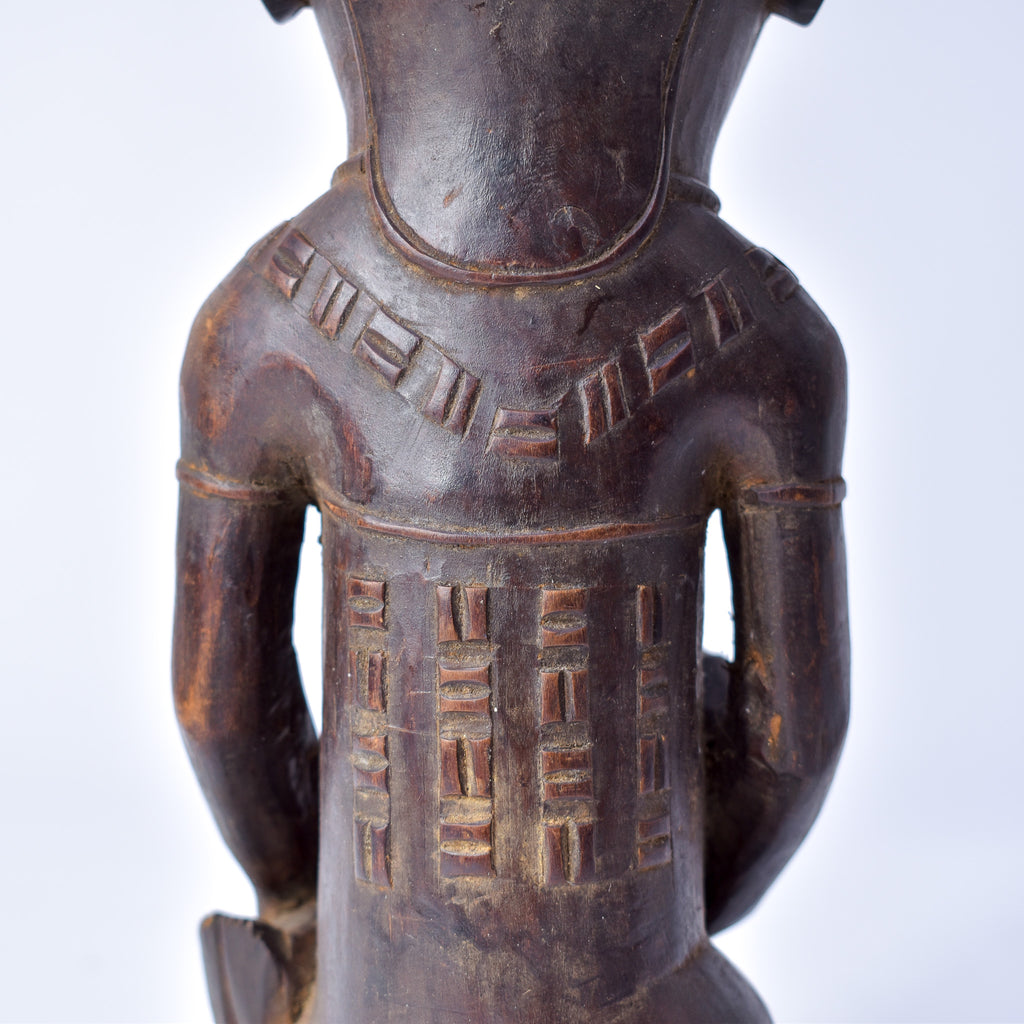 Kongo Maternity Figure on Base Congo