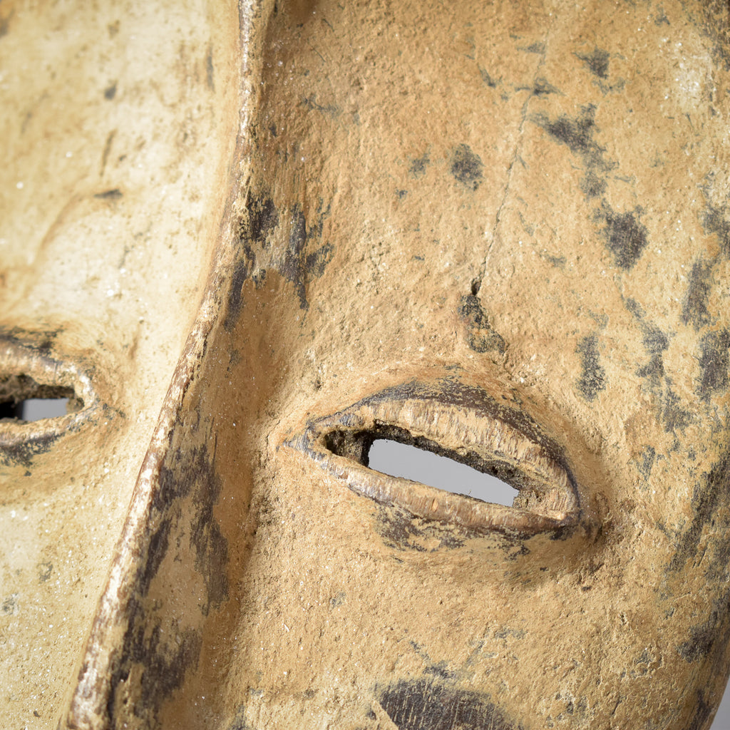 Lega Raffia Bearded Mask Bwami Society Congo